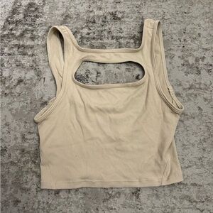 Lululemon Women's Beige Tank Top